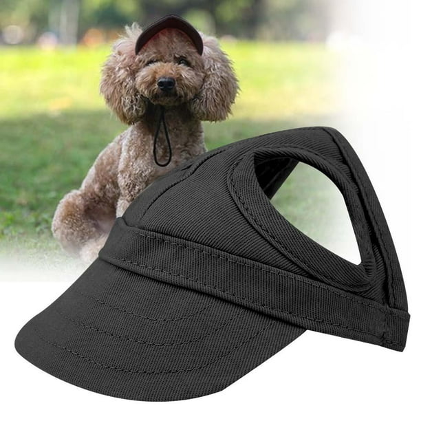 Qiterr Cute Pet Dog Cat Baseball Outdoor Cap Sunbonnet Adjustable Stripe Summer Travel Sport Hat